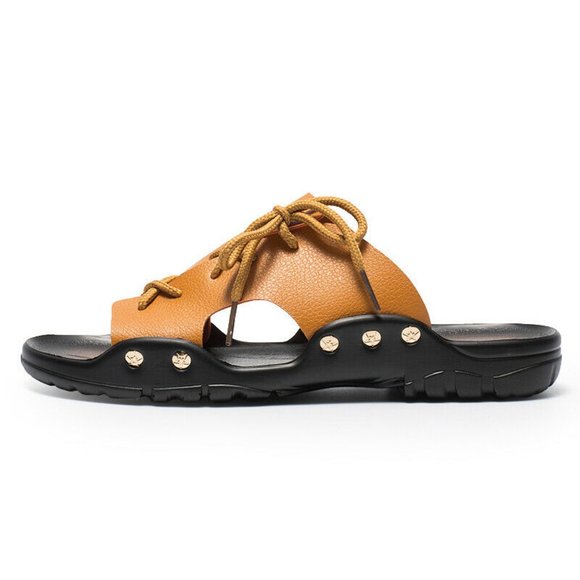 Orange Sandals / Slippers for men Slip-On Sliders Orange Footwear College Colors main image 4